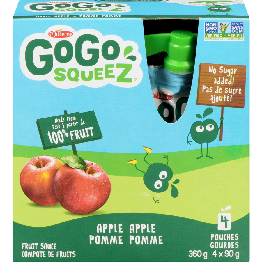 Apple Sauce Pouches - GoGoSqueez (Various Flavours)