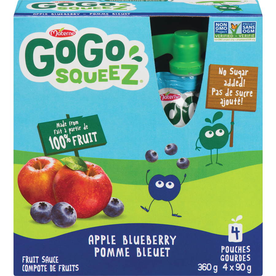 Apple Sauce Pouches - GoGoSqueez (Various Flavours)