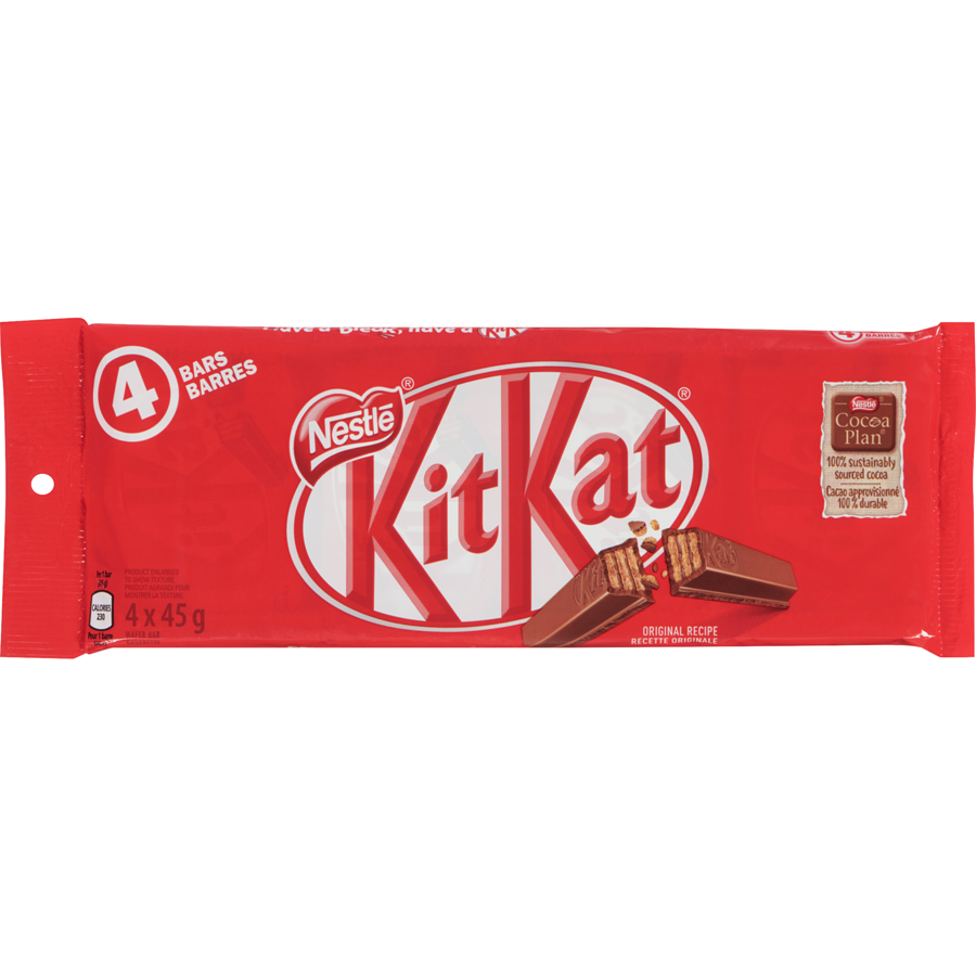 Chocolate Bars Kit Kat 4 Pack VacationFoods   Kitkat 