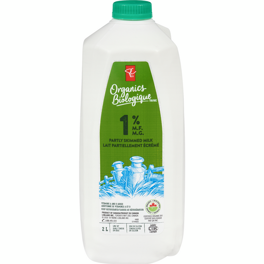 Milk, 1% (Organic)