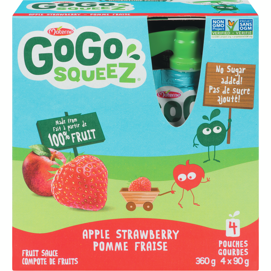 Apple Sauce Pouches - GoGoSqueez (Various Flavours)